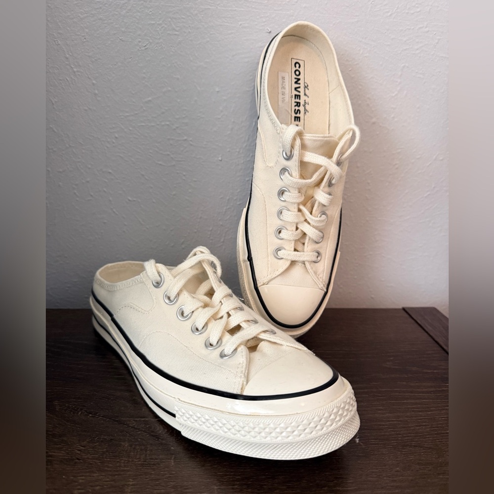 Converse Chuck 70 Mule Sneakers Unisex Women's Sz 9 Men's Sz 7 Canvas Slip On